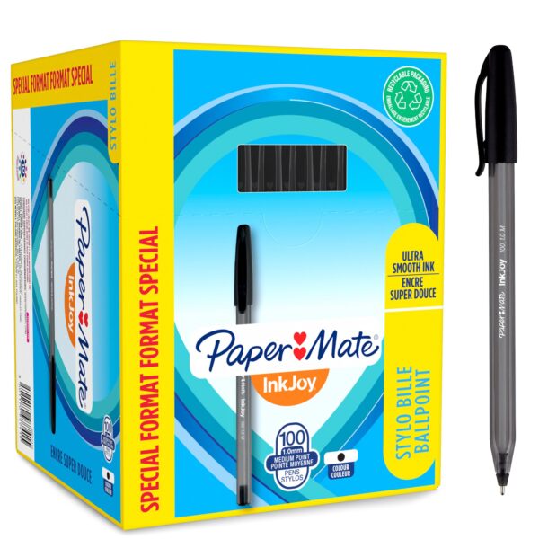 PaperMate InkJoy 100 Med BK PK100