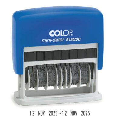 Colop Double Dater Self Inking Stamp