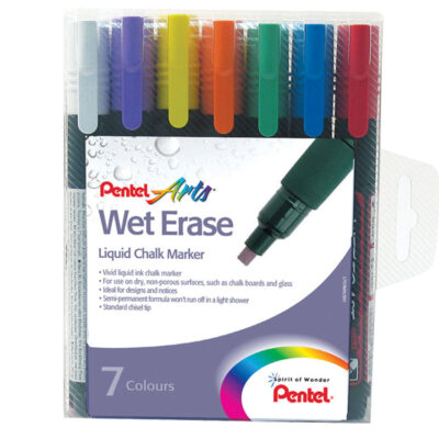 Chalk Marker Assorted PK7