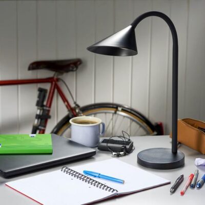 Unilux Sol LED Desk Lamp Black