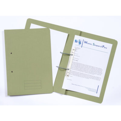 Exacpt Transfer File Foolscap Green PK25